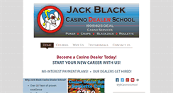 Desktop Screenshot of jackblackonline.com